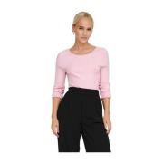 Crop Langærmet Sweater Kvinder