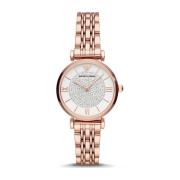 Rosegold Gianni T-Bar Kvartsur