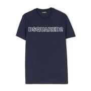 Afslappet Bomuld T-Shirt DQ875