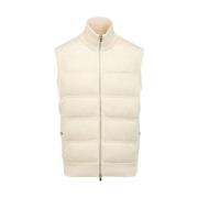 Herretøj Regular Fit Ribstrikket Gilet