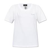 T-shirt med logo