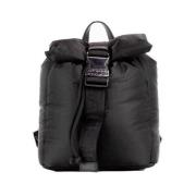 Puffy Nylon Safety Buckle Backpack