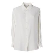 Silke Klassisk Skjorte Hvid