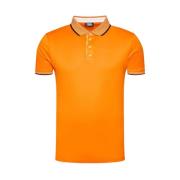 Orange Bomuld Polo Skjorte Regular Fit