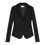 Stilfuld Bomuld Blazer Jakke