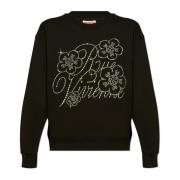 Blomstermotiv Sweatshirt