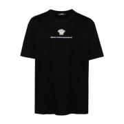 Sort Bomuld Jersey Medusa Head T-shirt