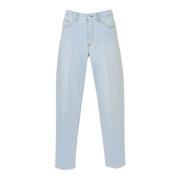 Lys Denim Gulerodsbukser