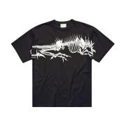 Dragon Skelator Trykt T-shirt