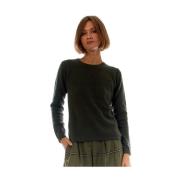 Kashmir Silke Langærmet Sweater Grøn
