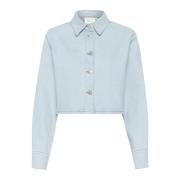 Deniagz Short Shirt Bluser Light Blue