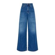 Højtaljede jeans