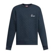 Sweatshirt med logo