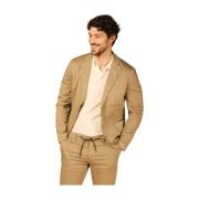 By-Chic Herreblazer i Tecno Travel Stretch Satin