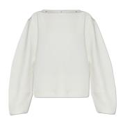 Sweatshirt med logo