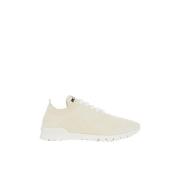 Kashmir Strik Sneakers Creme Hvid