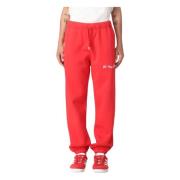 Cotton Logo Drawstring Trousers