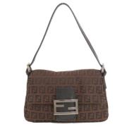 Pre-owned Canvas fendi-tasker