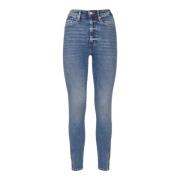 Klassiske Denim Jeans med 5 Lommer