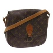 Pre-owned Canvas louis-vuitton-tasker