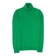 Nautisk Grøn Turtleneck Jumper