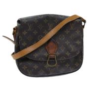 Pre-owned Canvas louis-vuitton-tasker