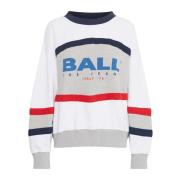 Sporty Sweatshirt med Cool Print