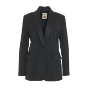 Sort Blazer AW24 Dametøj