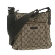 Pre-owned Canvas gucci-tasker