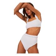 Good Luck Charm Bikini Bottom White