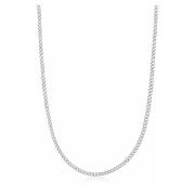 Mens Silver Cuban Link Chain in 3mm