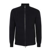 Blå Navy Half Zip Pullover