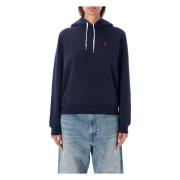 Klassisk Pony Hoodie Navy Strik