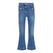 Stilfulde Cropped Jeans til Kvinder