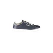 Sporty Lace-Up Sneaker med Kontrastdetaljer