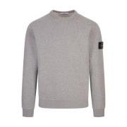 Lys Grå Crew-Neck Sweatshirt