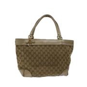 Pre-owned Canvas gucci-tasker