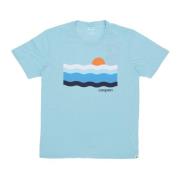 Disco Wave Sea Glass T-shirt