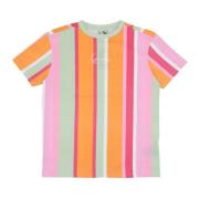 Stribet T-shirt Kvinder Orange