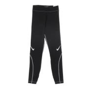 Højtaljet Swoosh Logo Leggings Sort/Hvid