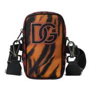 Tiger Print Cross Body Taske