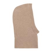 Ribbet Merinould Balaclava Beige