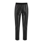 Faux Leather Skinny Trousers