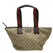 Pre-owned Canvas gucci-tasker