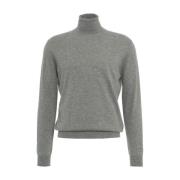 Merino-Cashmere Turtleneck Sweater