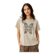 Prinsesse T-shirt Top Sand