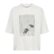 Grafisk Print Oversized T-Shirt