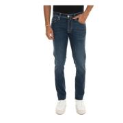 Tilpasselig Zip Stretch Denim Jeans