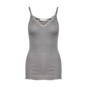 Mayasz Strap Top Mist Grey Melange