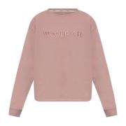 Sweatshirt med logo